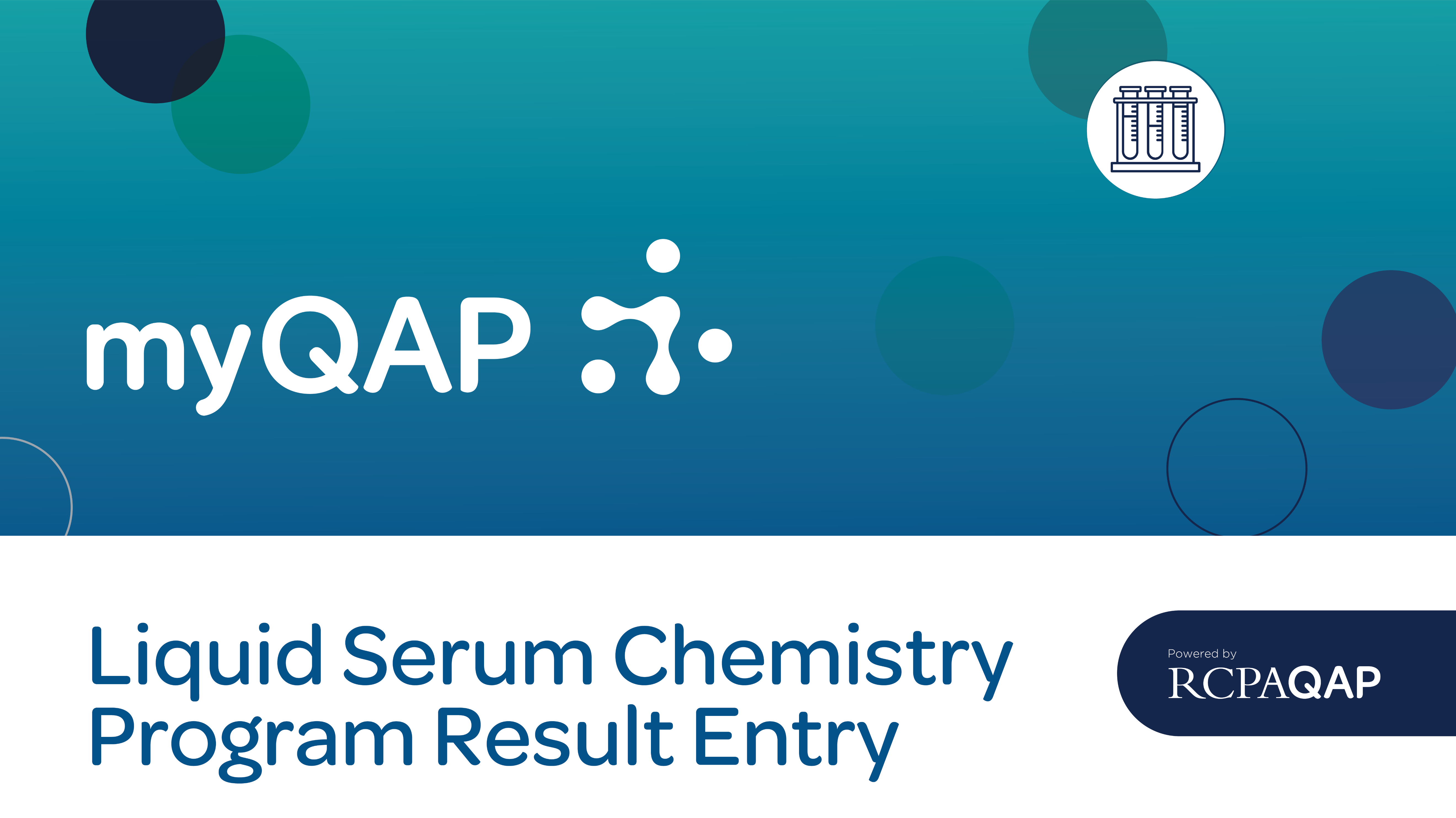 Liquid Serum Chemistry Result Entry