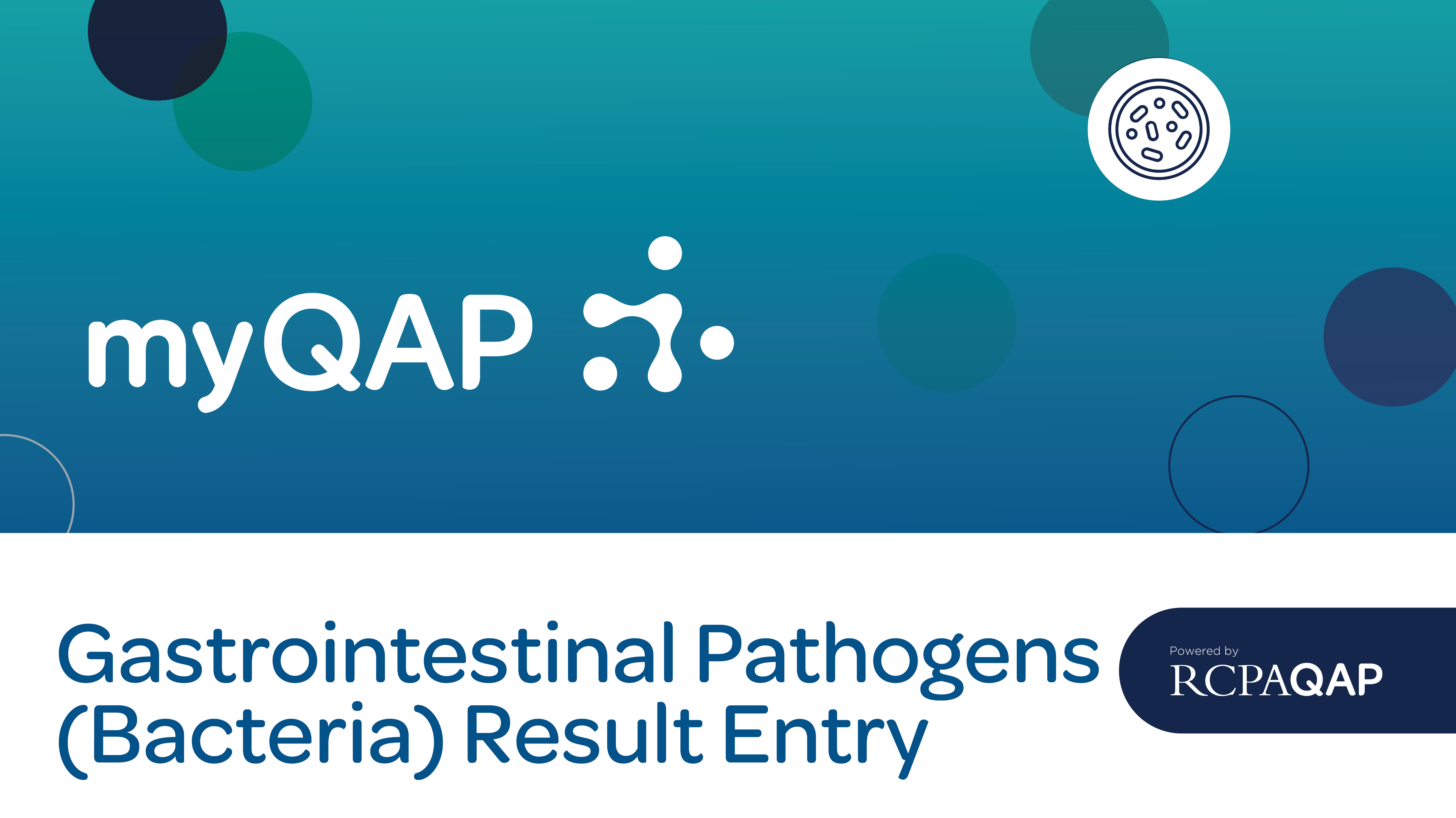 Molecular Gastrointestinal Pathogens (Bacteria) Result Entry