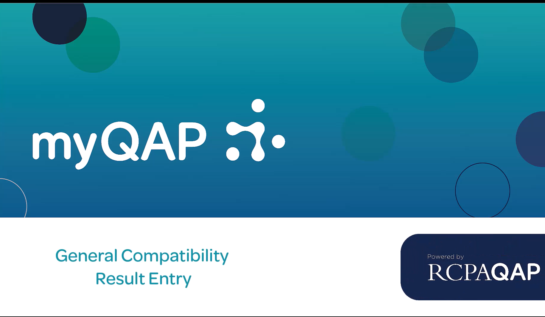 General Compatibility Result Entry